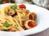 Macarrão com frutos do mar, um prato delicioso e rápido a preparar!, foto 1