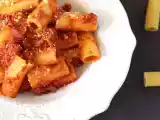 Macarrão com molho Nduja, um dos mais famosos pratos da Calábria, foto 1