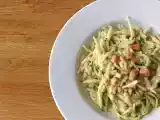 Macarrão com salmão e curgete (abobrinha), foto 3