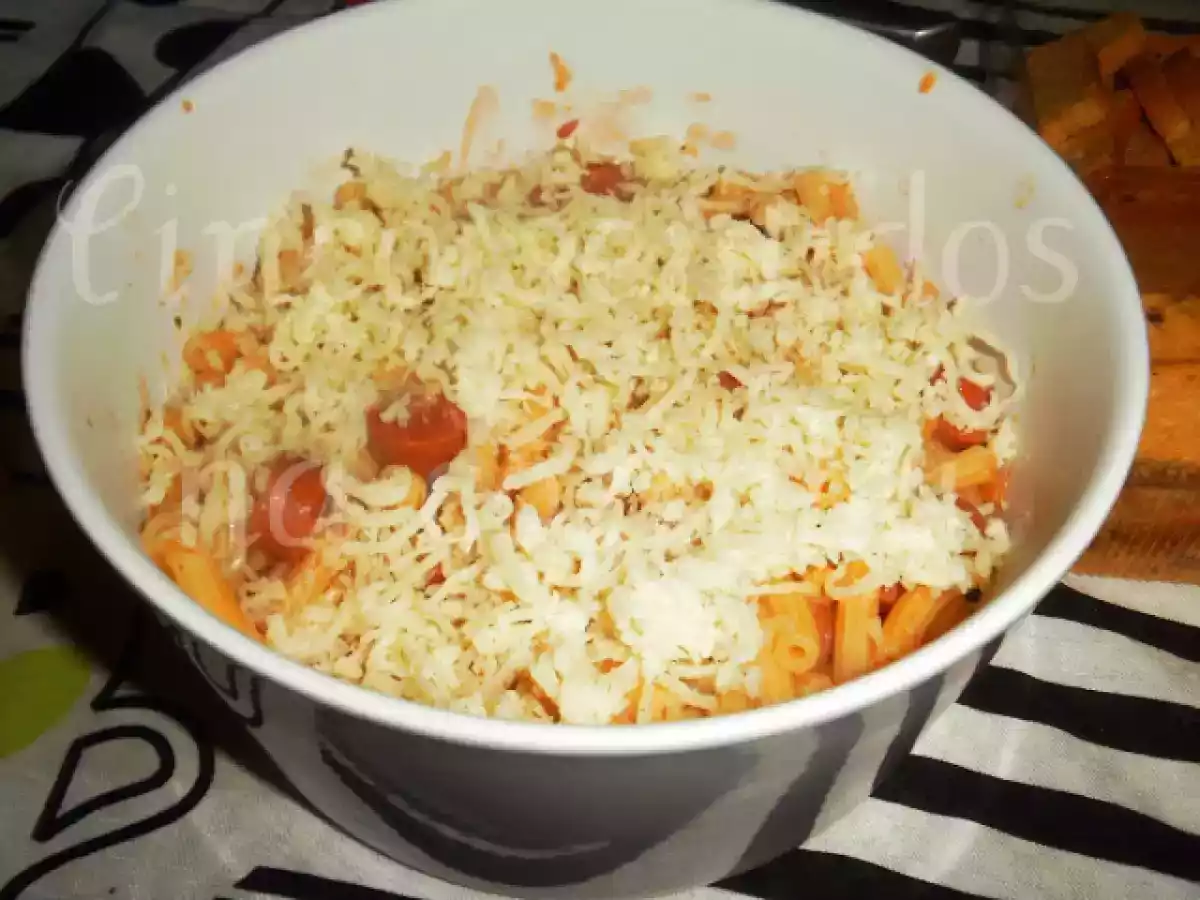 Macarrão com salsichas - foto 7
