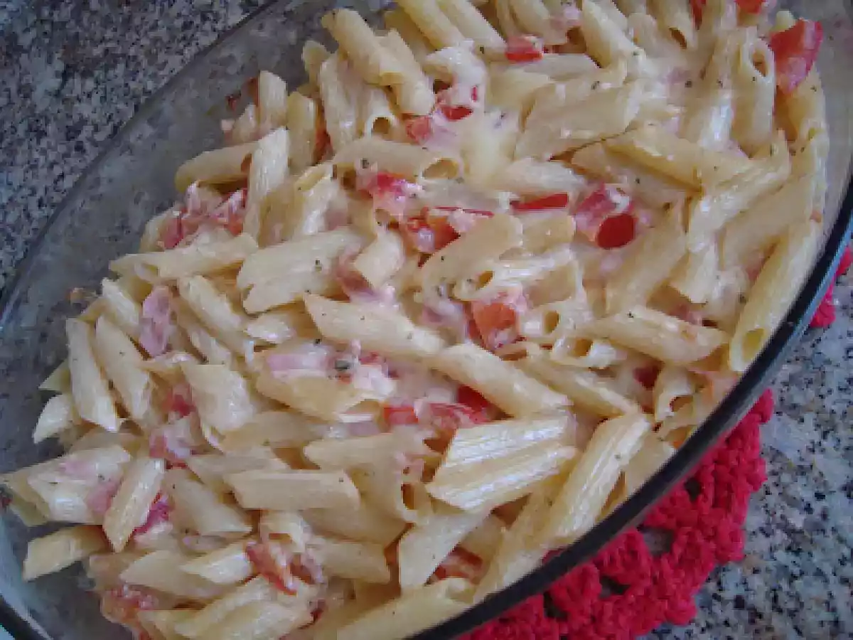 MACARRÃO FÁCIL DE FORNO