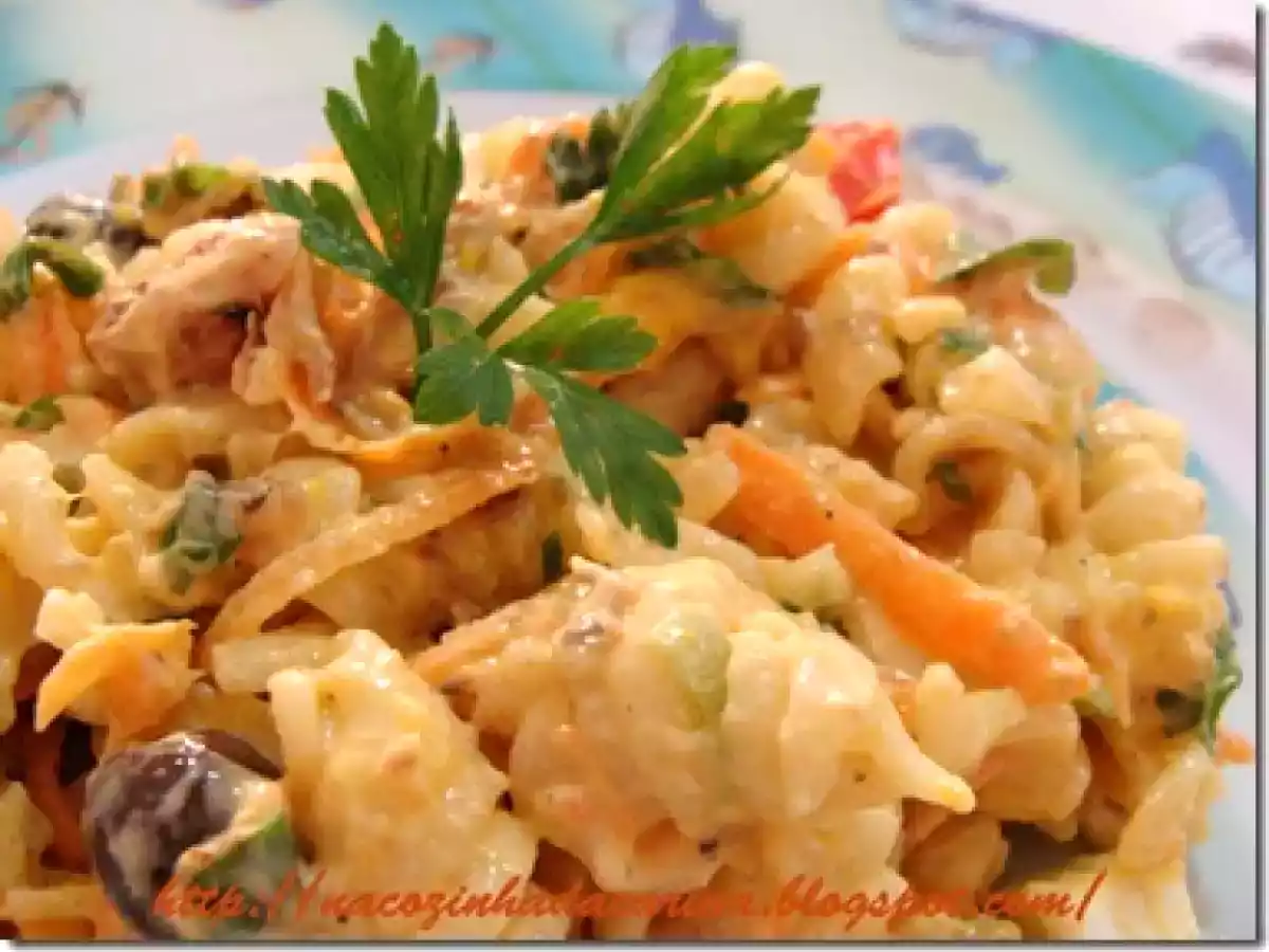 Macarrão Gelado com Sardinha