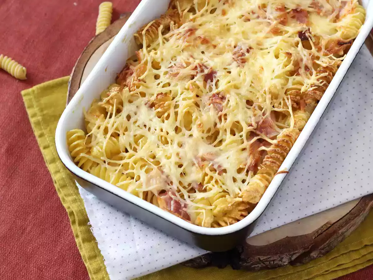 Macarrão gratinado na Airfryer com molho cremoso fácil e rápido - foto 5