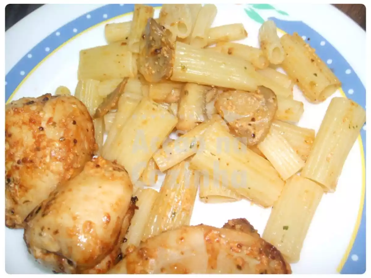 Macarronada com Frango
