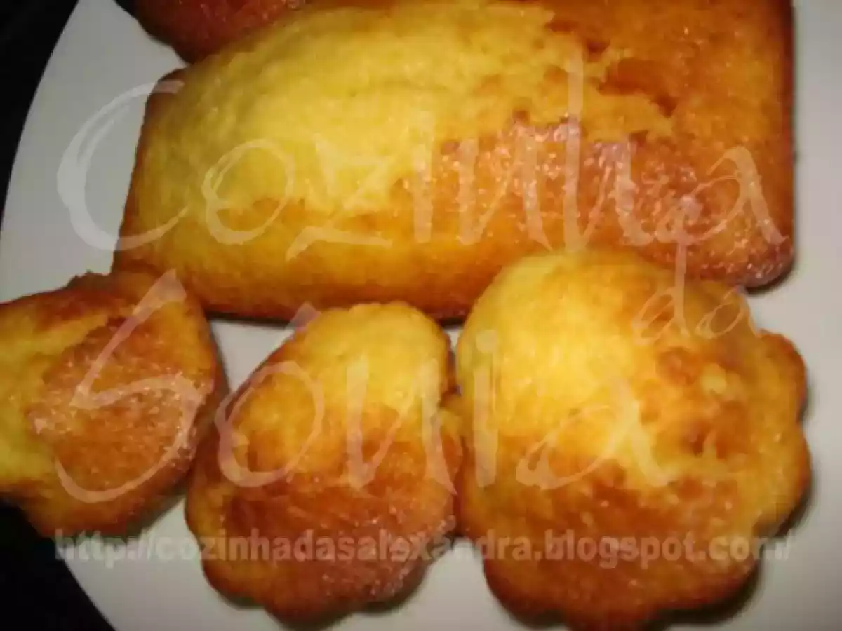 MADALENAS DE LIMÃO E BAUNILHA...