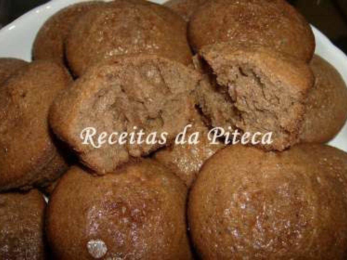 Madalenas (que viraram queques) com chocolate
