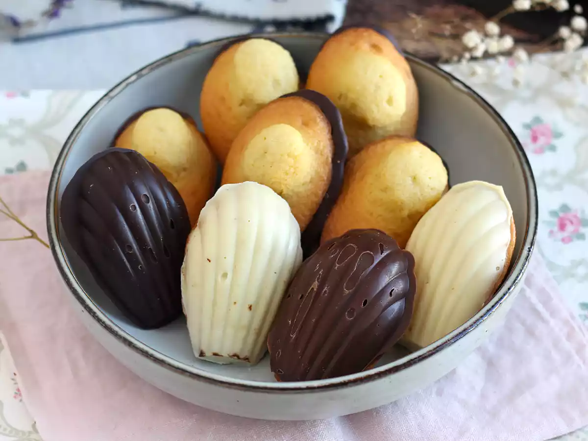 Madeleines / Madalenas com Chocolate - foto 2