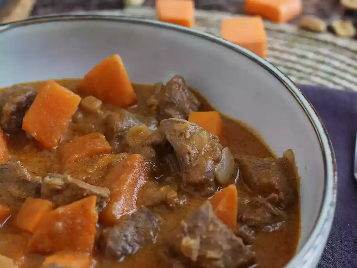 Mafé de carne, receita de prato africano - foto 2