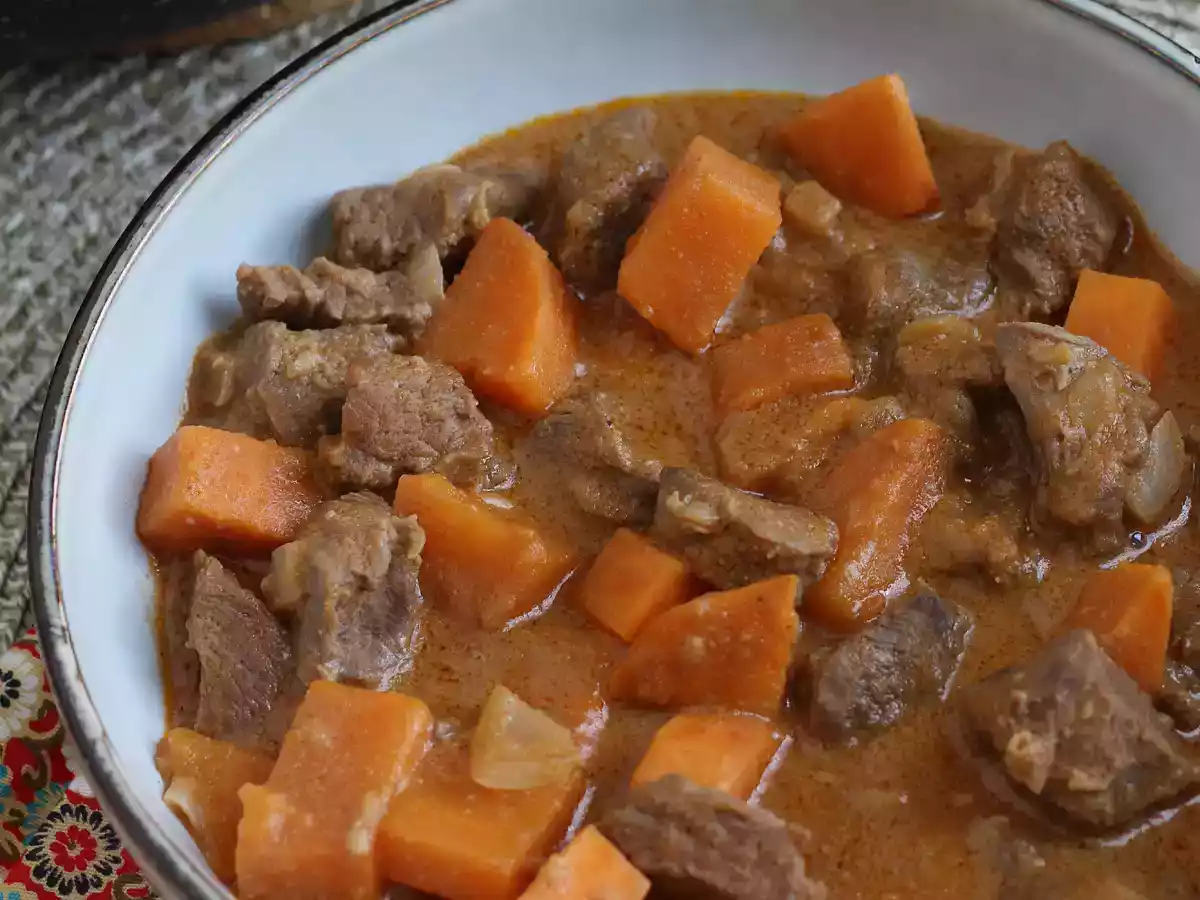 Mafé de carne, receita de prato africano - foto 3