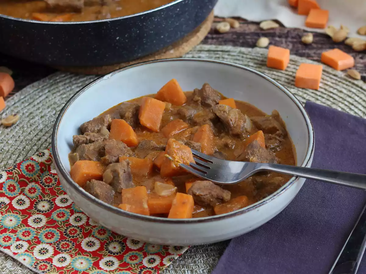 Mafé de carne, receita de prato africano - foto 4