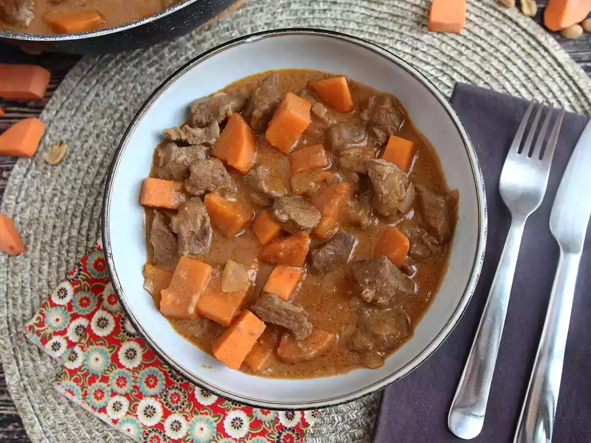Mafé de carne, receita de prato africano - foto 5