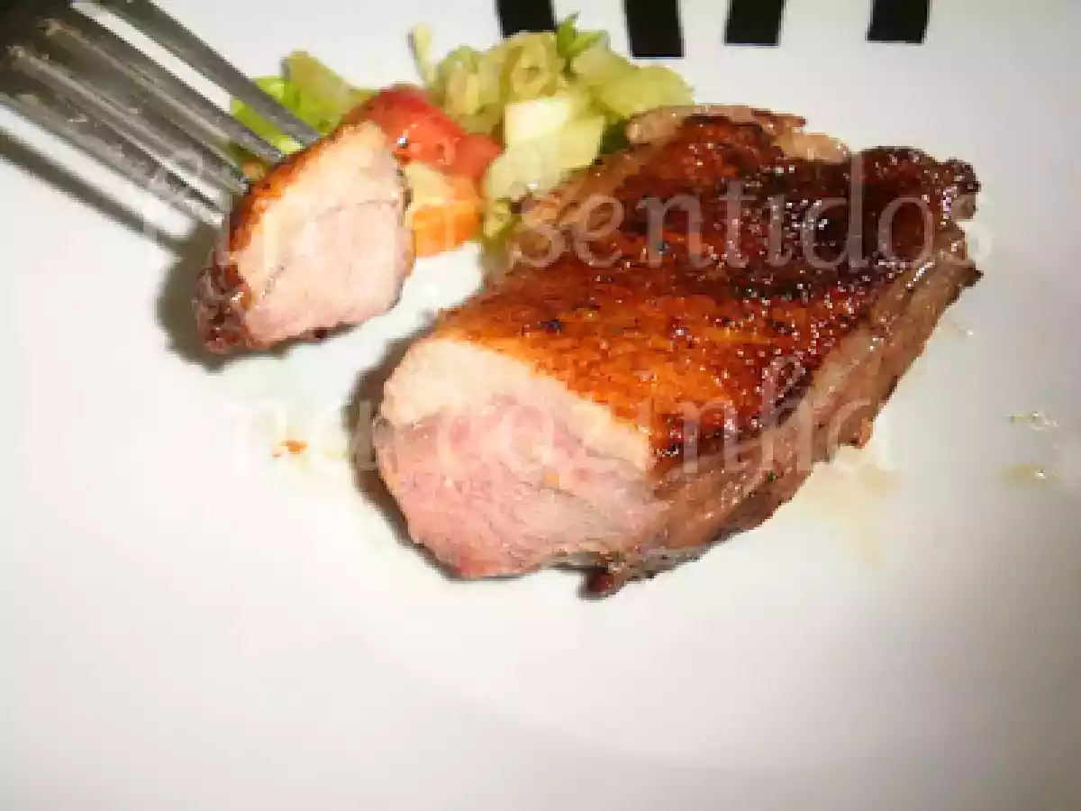 Magret de pato grelhado aromatizado com laranja e alecrim - foto 4