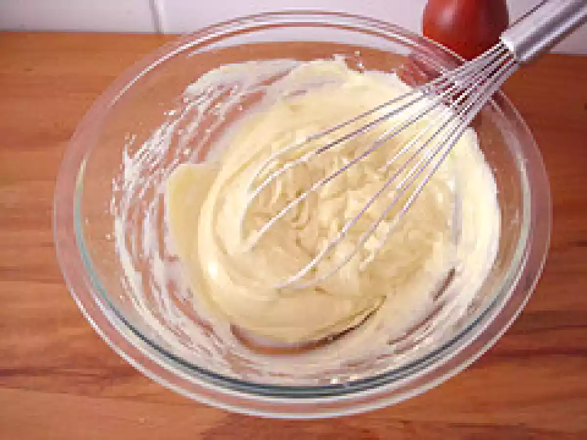 Maionese caseira com tangerina
