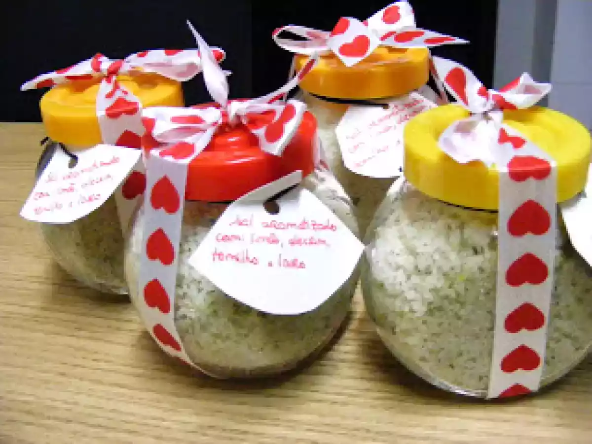 Mais uma prendinha para o cabaz de Natal: sal aromatizado - foto 2