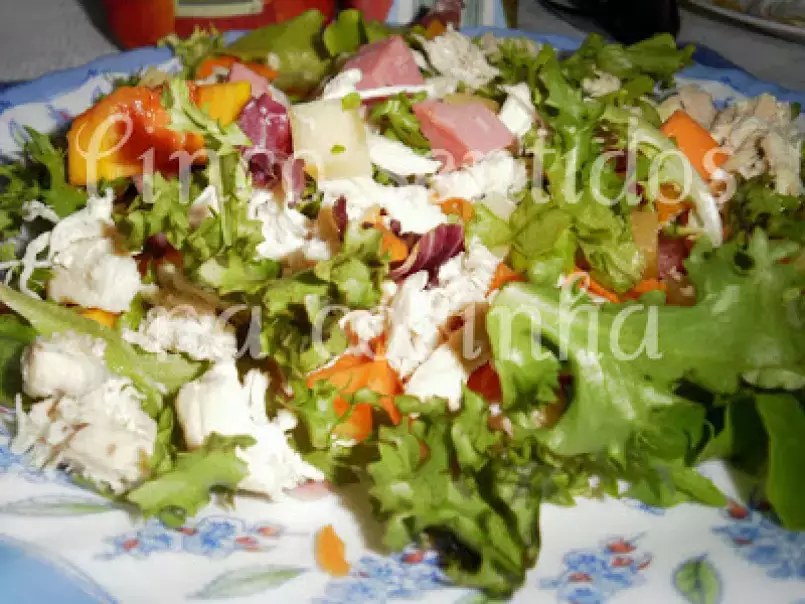 Mais uma: Salada de frango com papaia, foto 1