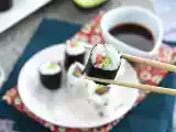 Makis de salmão defumado e abacate (clássico e Califórnia), foto 1
