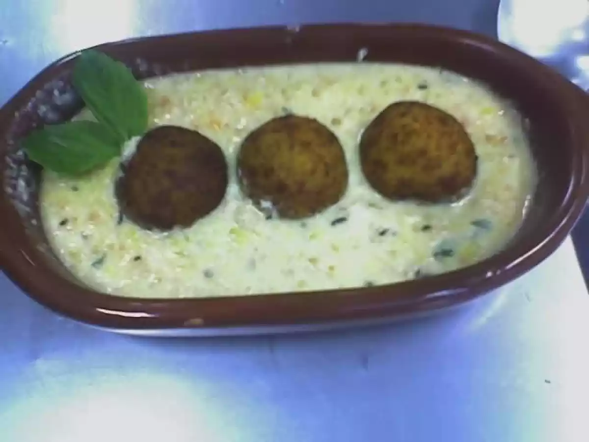 Malai Kofta (Bolinho de queijo Indiano)