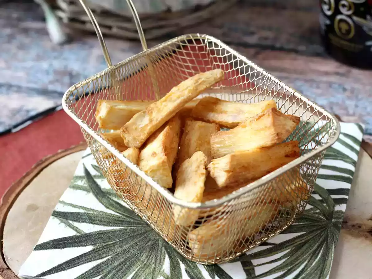 Mandioca frita na Air Fryer, um aperitivo crocante e mais saudável - foto 3
