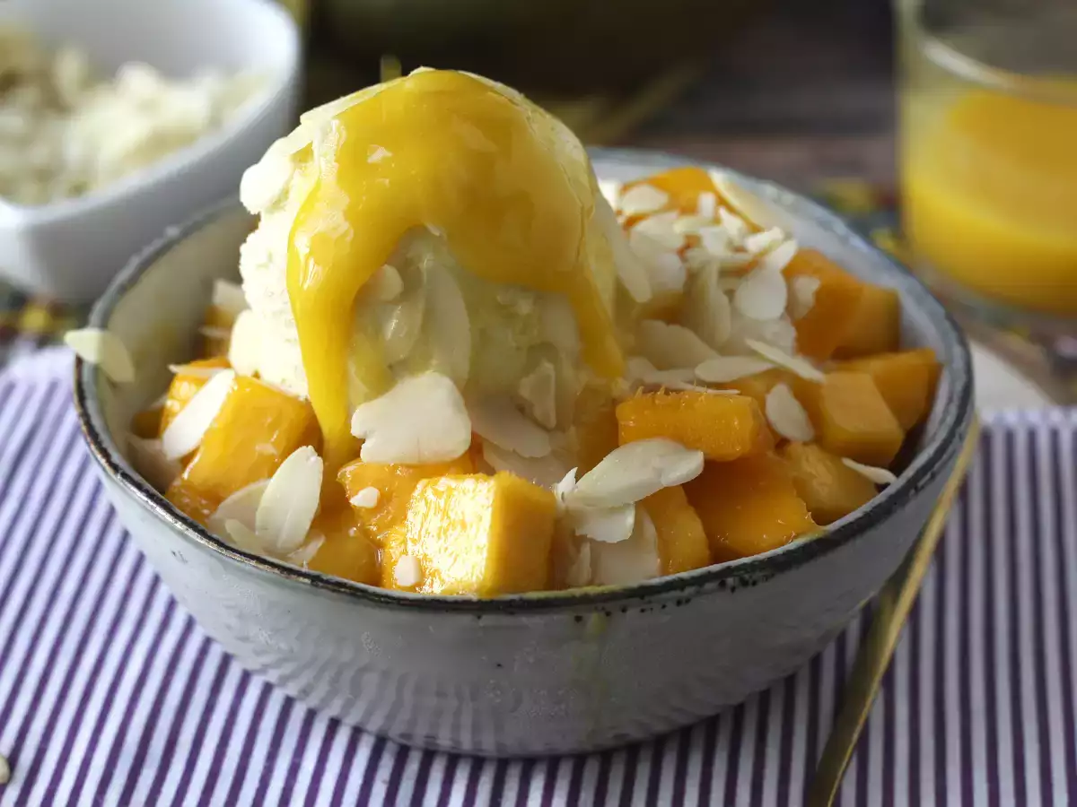Mango bingsu, a raspadinha coreana de leite condensado com manga que conquistou o mundo - foto 2