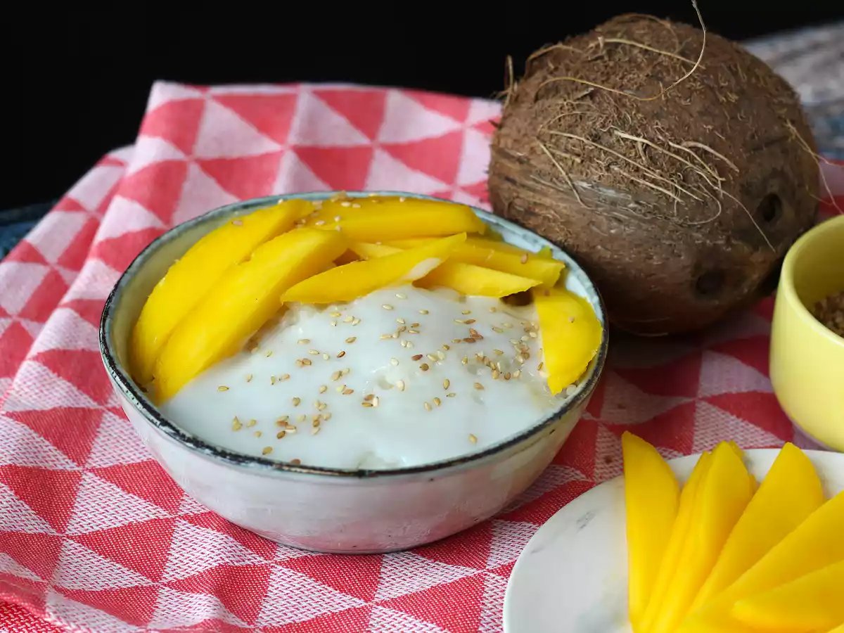 Mango sticky rice, a sobremesa tailandesa super reconfortante - foto 2