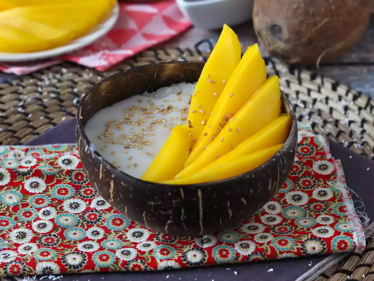 Mango sticky rice, a sobremesa tailandesa super reconfortante - foto 4