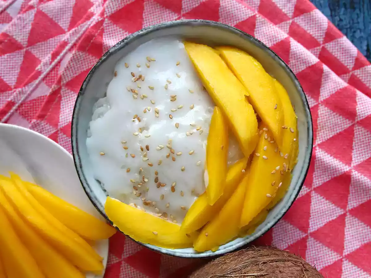 Mango sticky rice, a sobremesa tailandesa super reconfortante - foto 6