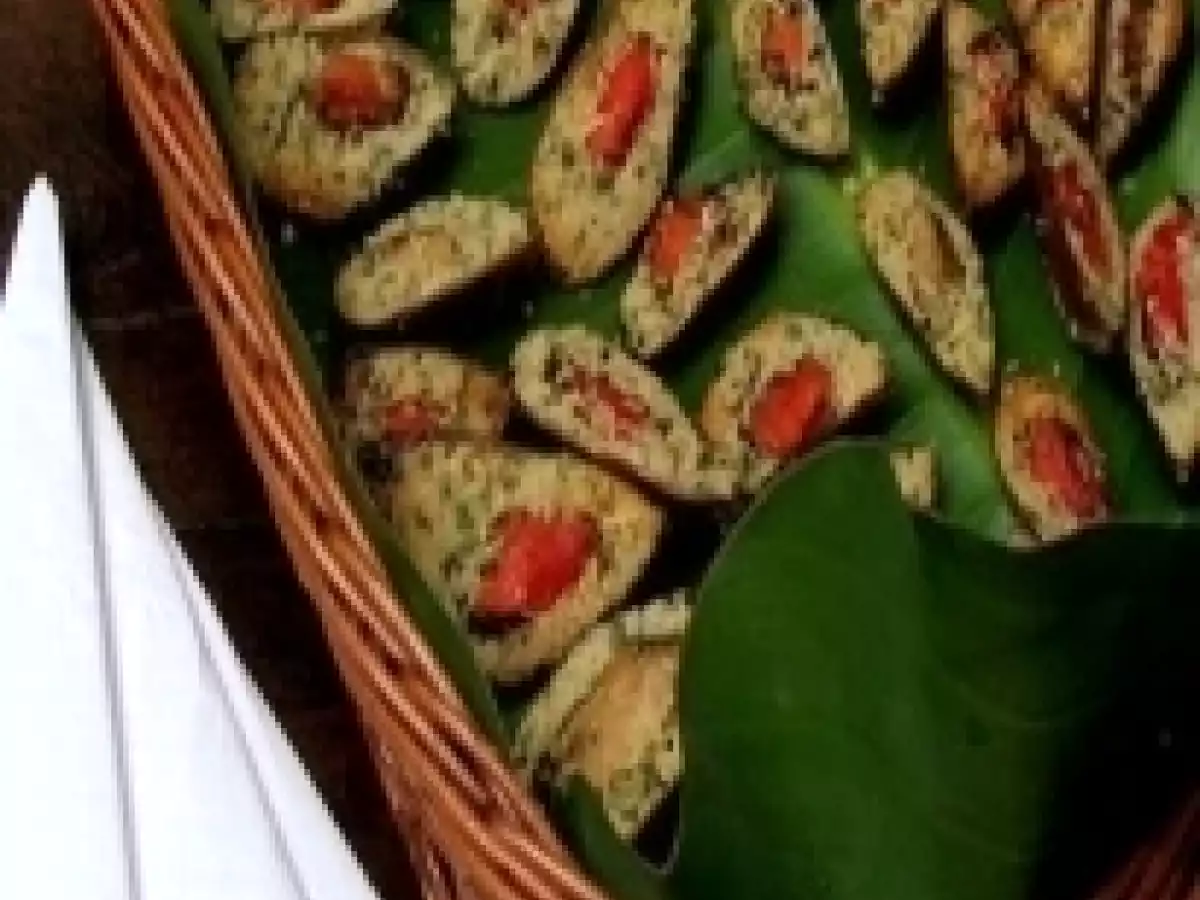 Mariscos Gratinados