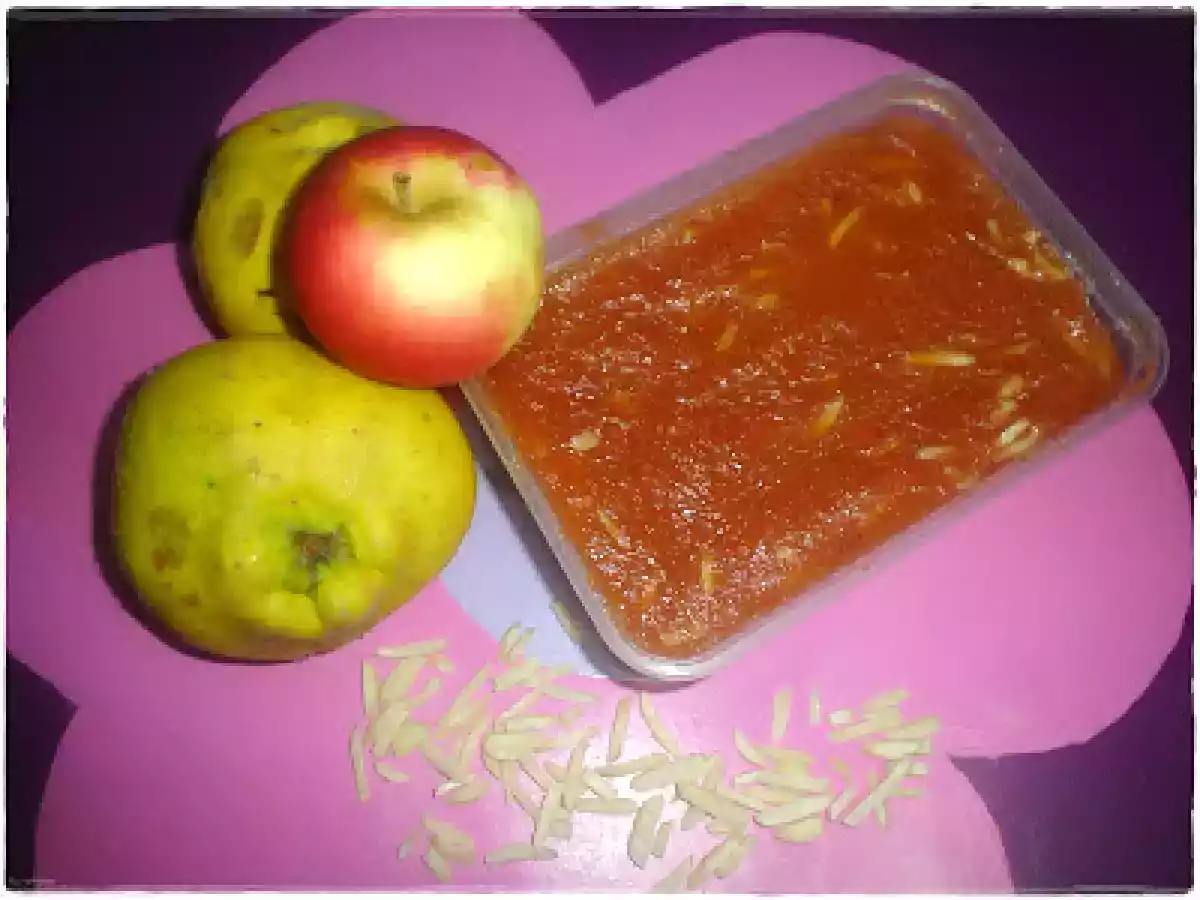 Marmelada com Maça e Amêndoas