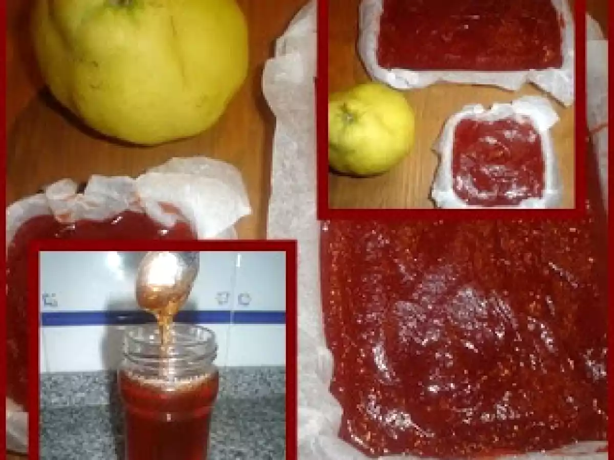 Marmelada e Geleia de Marmelos ( Versão sem casca)