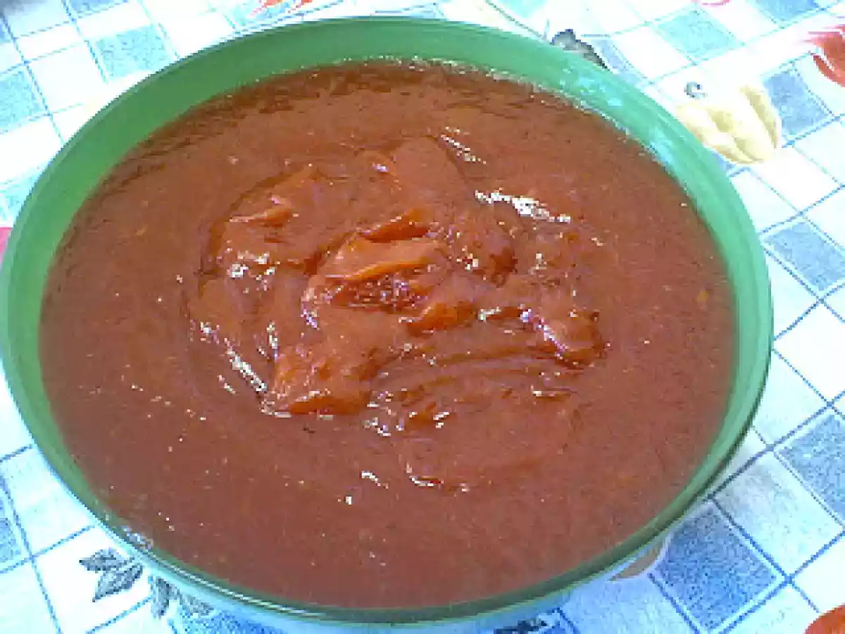 Marmelada feita na panela de pressão
