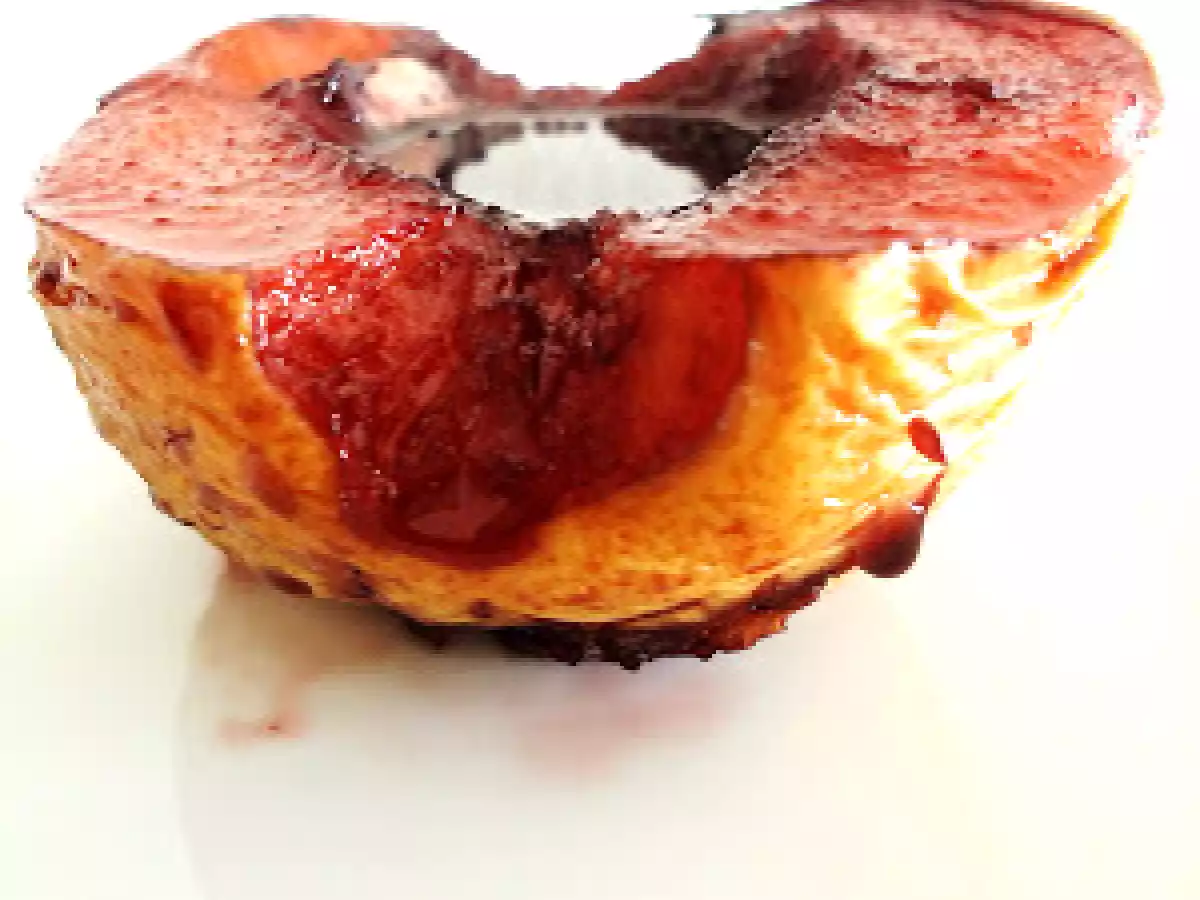 Marmelos Assados com Calda de Vinho do Porto e Especiarias