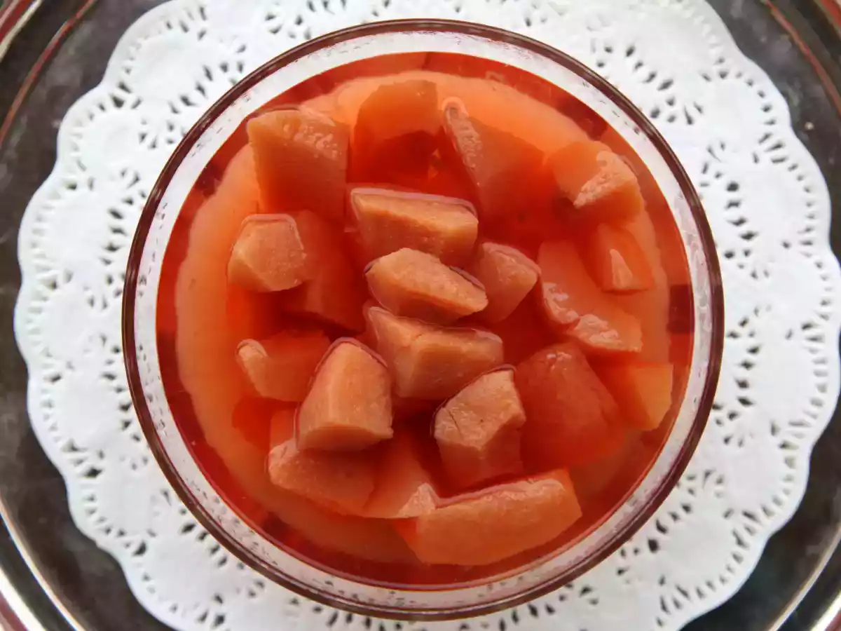 Marmelos cozidos