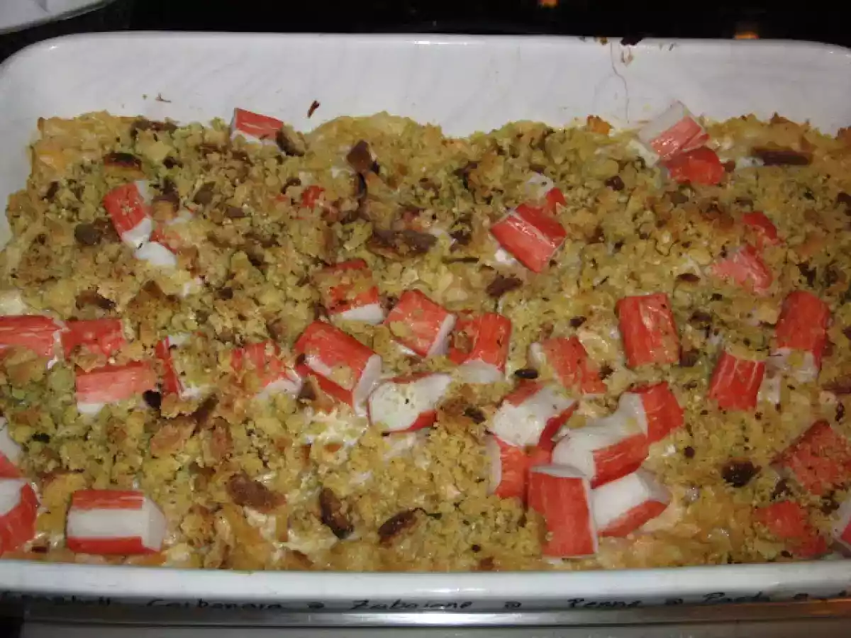 Maruca gratinada com espargos e delícias do mar com broa - foto 2