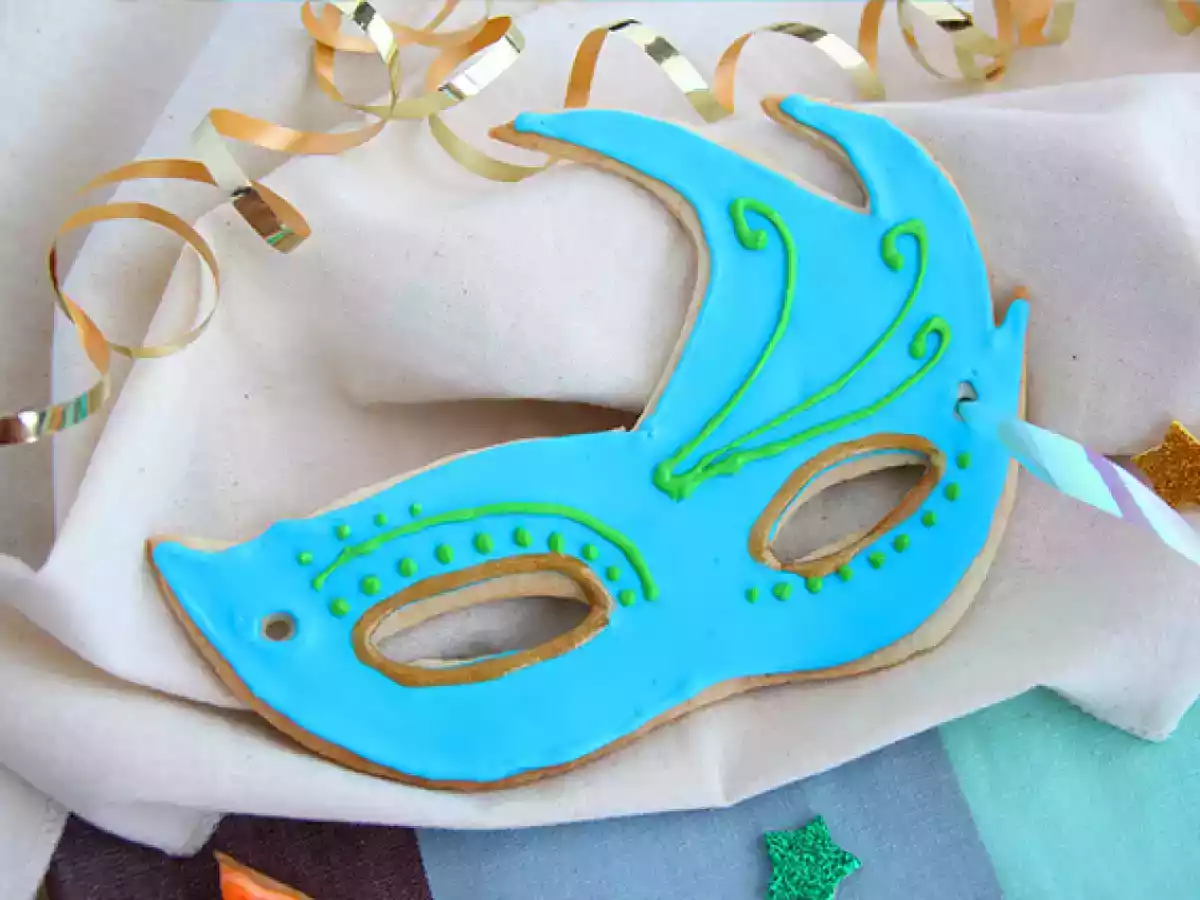 Máscaras de Carnaval (biscoitos de Carnaval) - foto 2