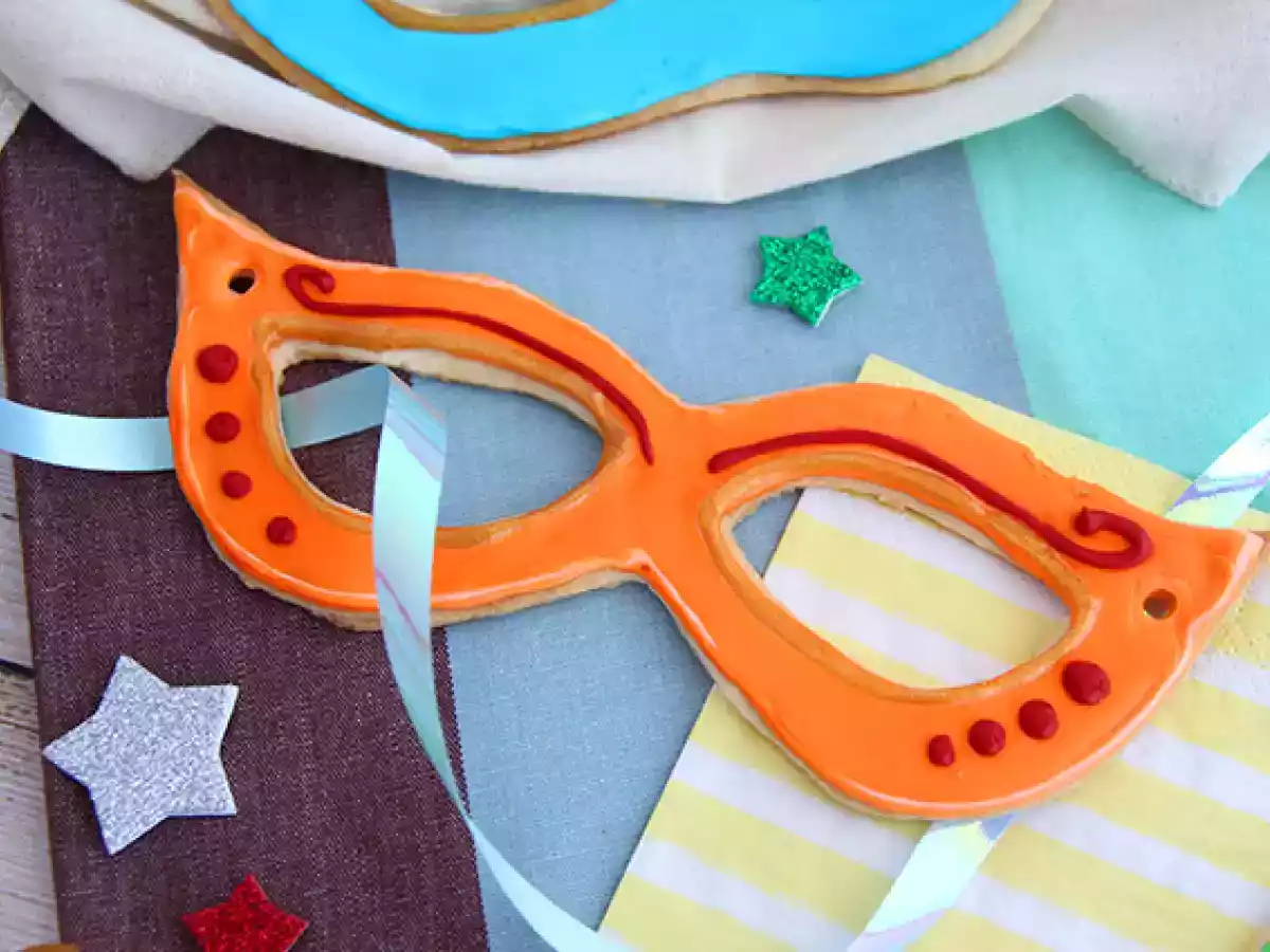 Máscaras de Carnaval (biscoitos de Carnaval) - foto 4