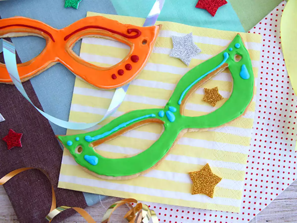 Máscaras de Carnaval (biscoitos de Carnaval) - foto 5