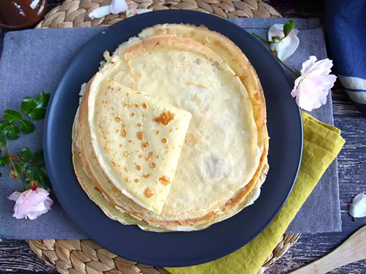 Massa de crepe com cerveja (sem lactose) - foto 4