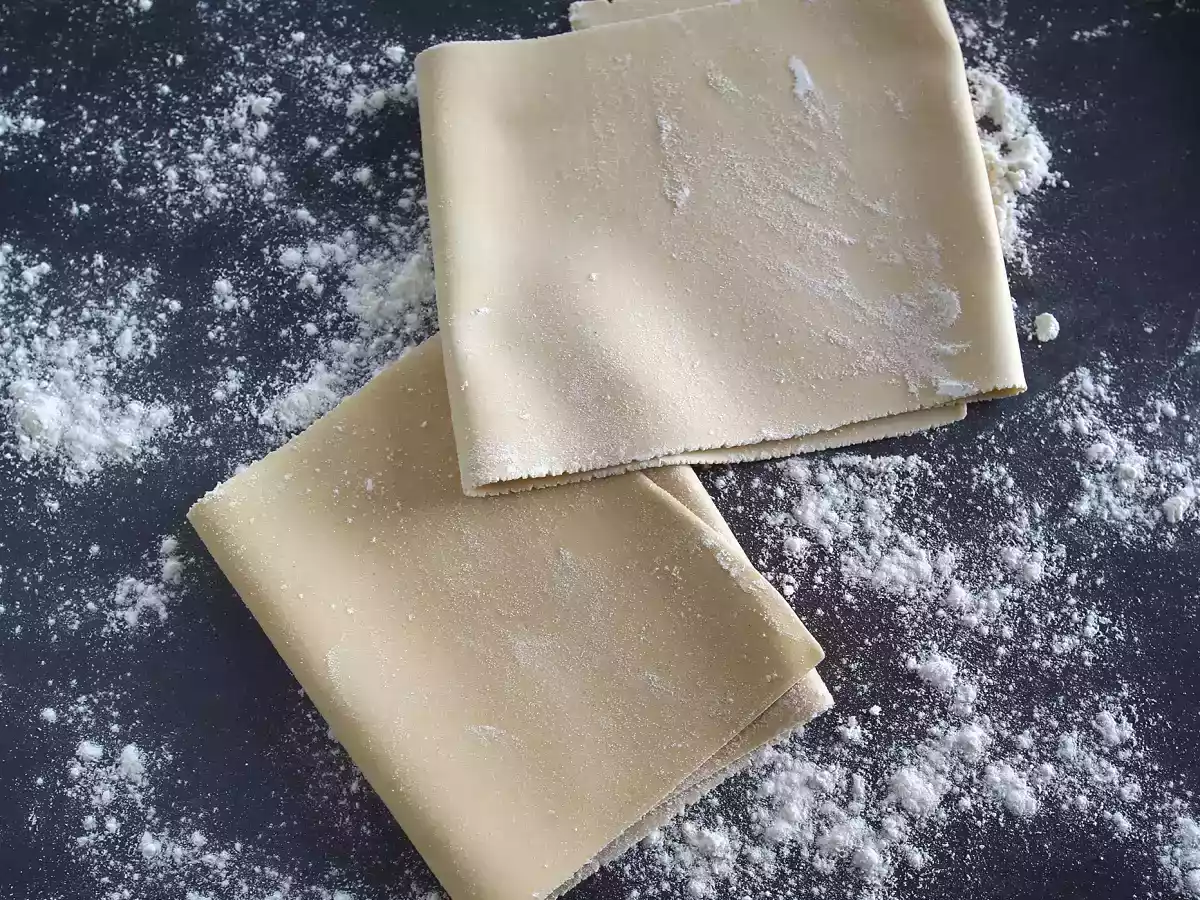 Massa de lasanha caseira que não precisa cozinhar