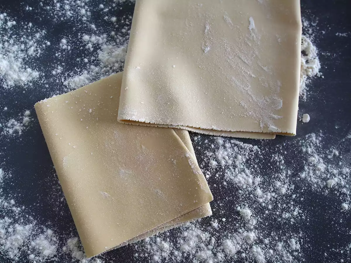 Massa de lasanha caseira que não precisa cozinhar - foto 3