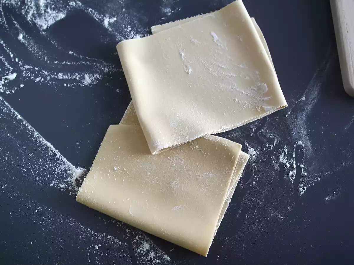 Massa de lasanha caseira que não precisa cozinhar - foto 4
