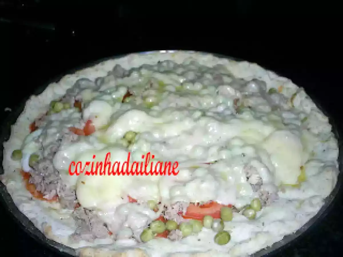 Massa de pizza maravilhosa..perfeita