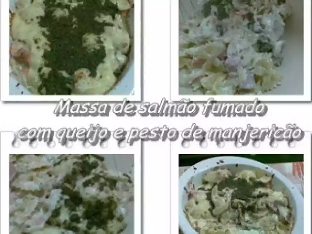 Massa de salmão fumado com queijo e pesto de manjericão - GREEN DAY - foto 2