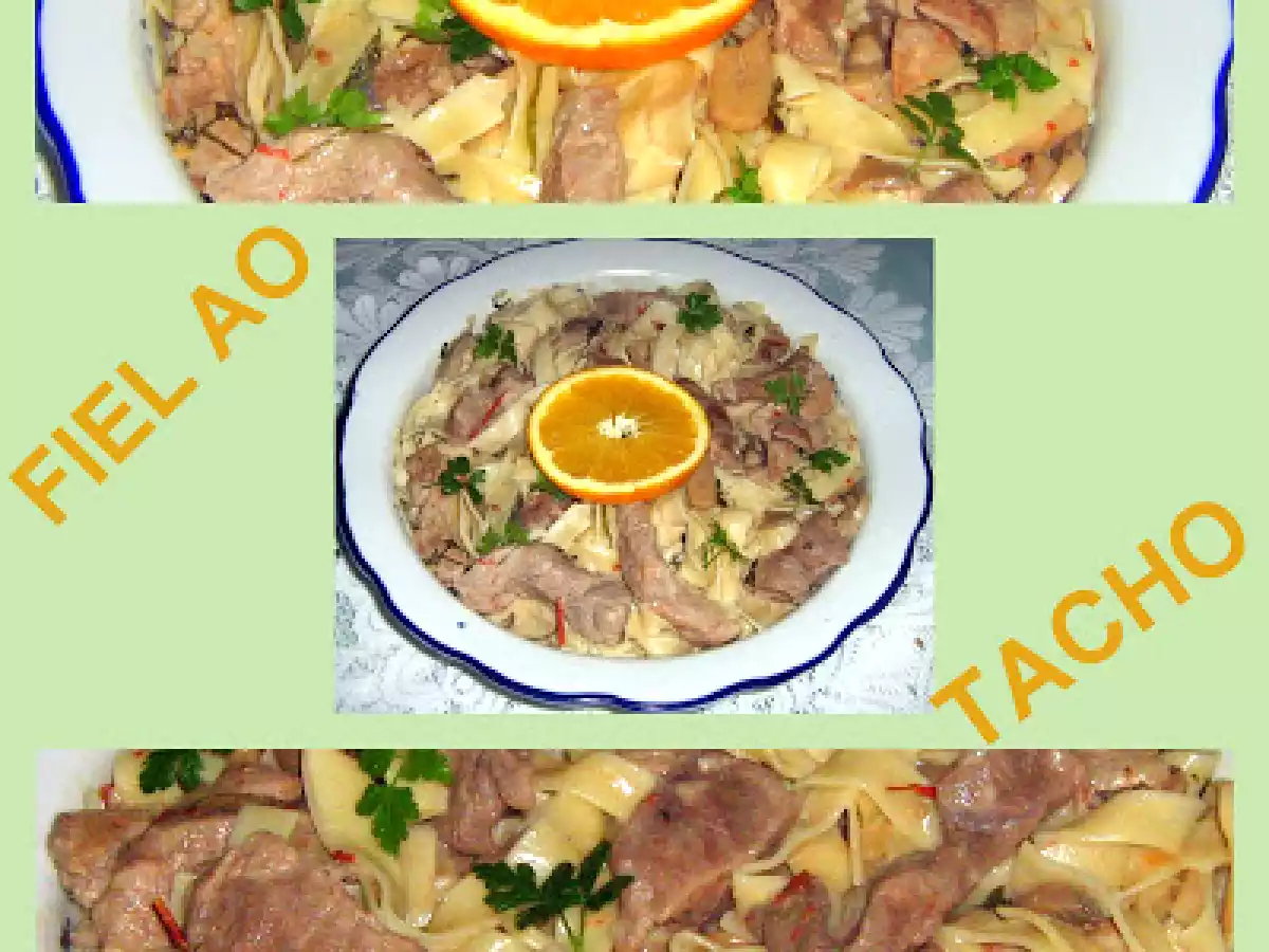 MASSA FETTUCCINE COM CARNE DE PORCO