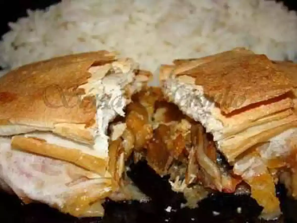 Massa Filó Recheada com Frango e Legumes - foto 2