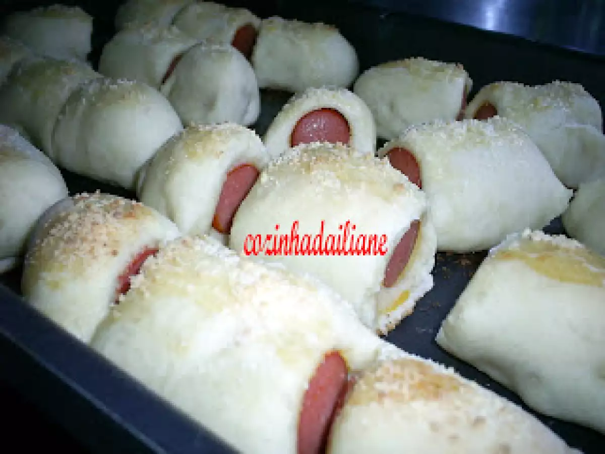 Massa para salgados assados (esfihas, enroladinhos, tortas etc.) - foto 2