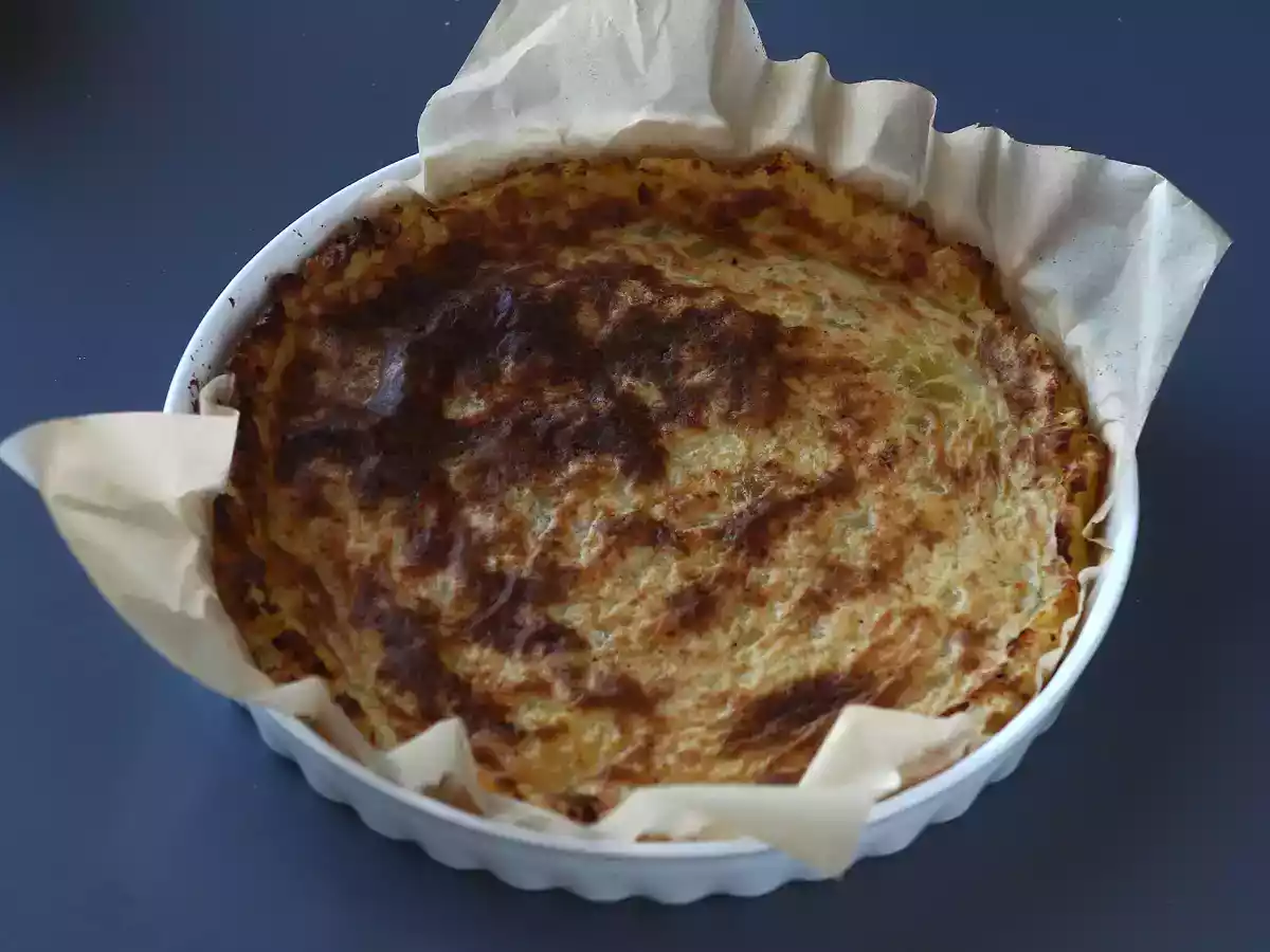 Massa para torta salgada, feita com batata: uma alternativa saudável e sem gluten! - foto 2