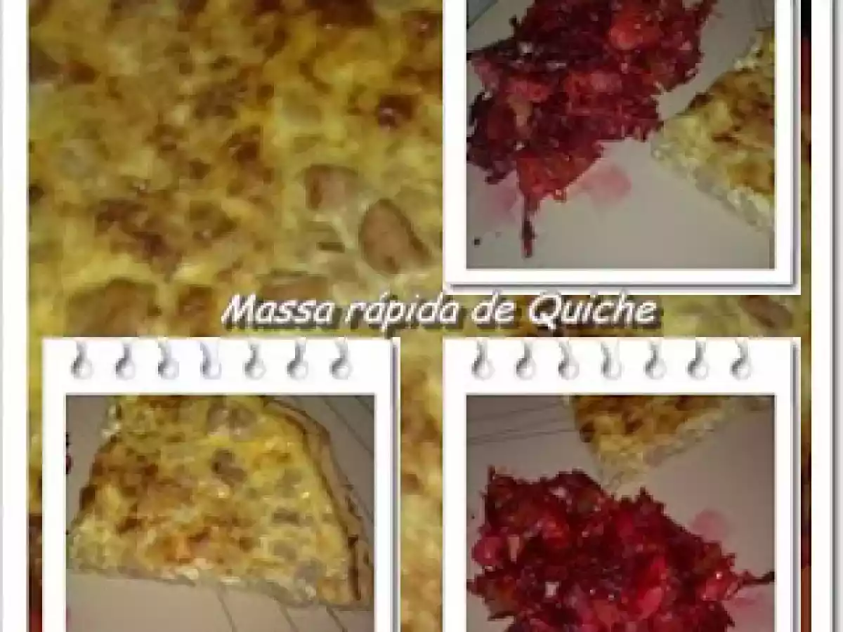 Massa rápida de Quiche