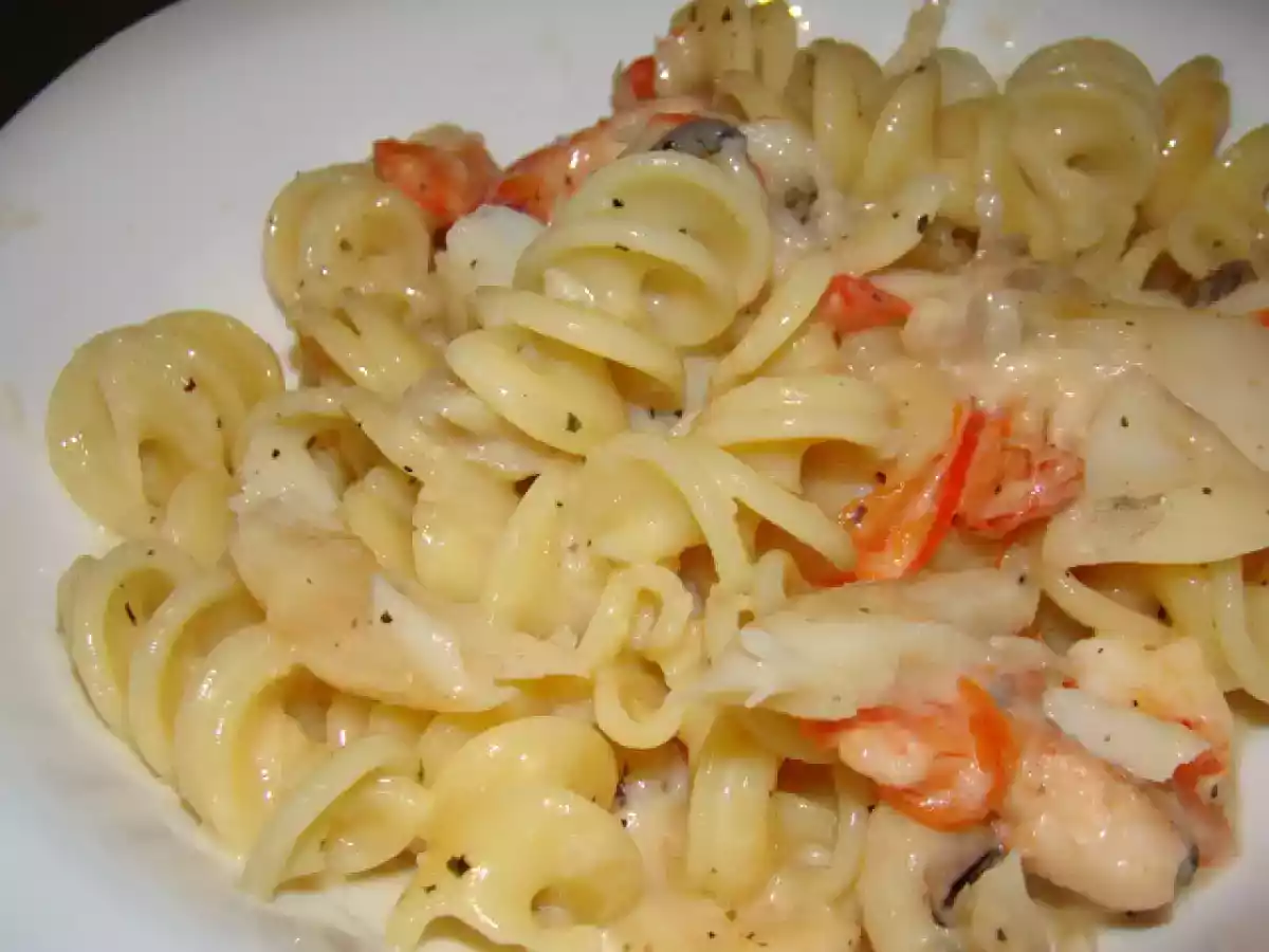 Massada de Bacalhau, Camarões, Pimento e Bechámel - foto 4