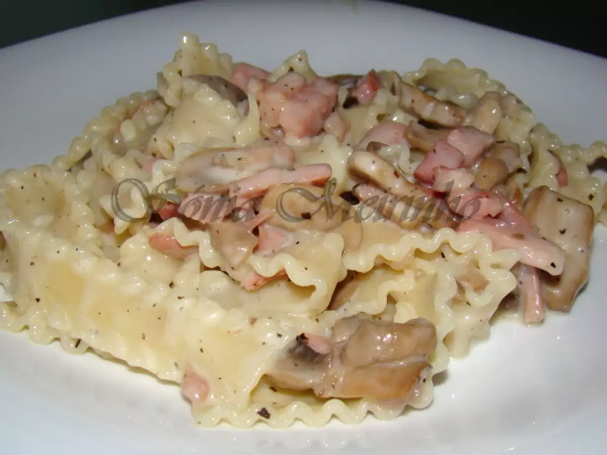 Massada de Bacon, Fiambre e Cogumelos aromatizado com Manjericão Seco - foto 3