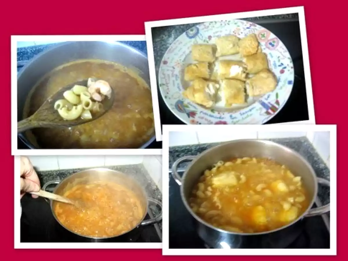 Massada de Pescada com camarão